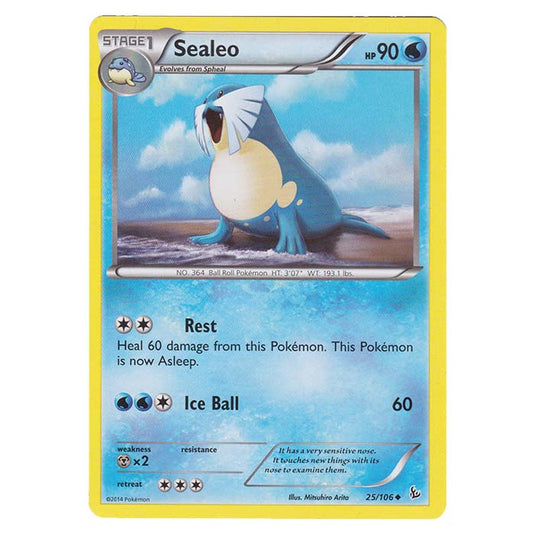 Pokemon - XY - Flashfire - Sealeo - 25/106