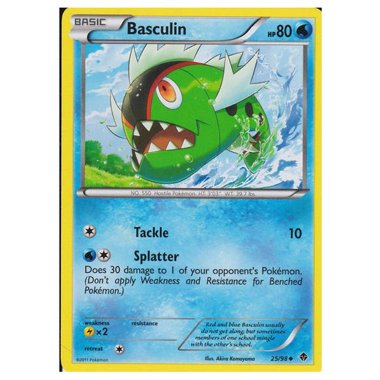 Pokemon - Black & White - Emerging Powers - Basculin 25/98