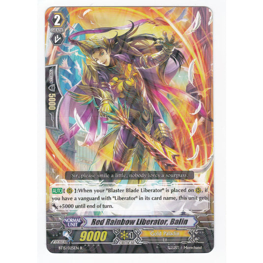 CFV - Infinite Rebirth - Red Rainbow Liberator Balin - 25/102