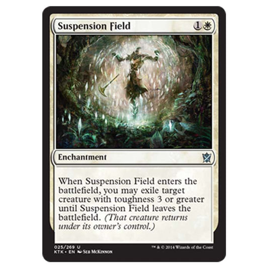 Magic the Gathering - Khans Of Tarkir - Suspension Field - 25/269