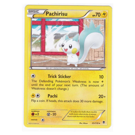 Pokemon - XY Phantom Forces - Pachirisu - 25/119