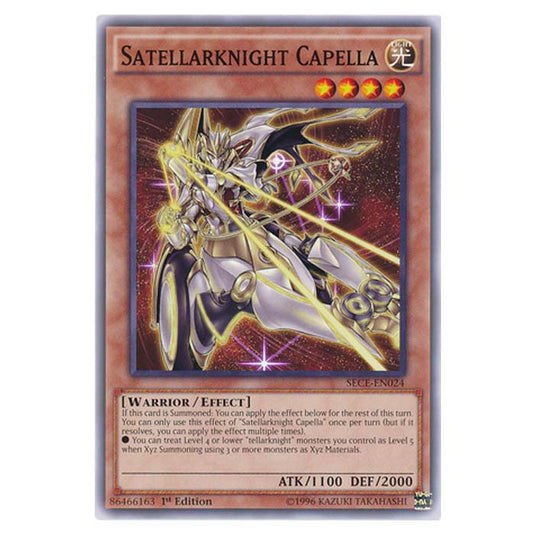 Yu-Gi-Oh! - Secrets of Eternity - Satellarknight Capella - 24/99