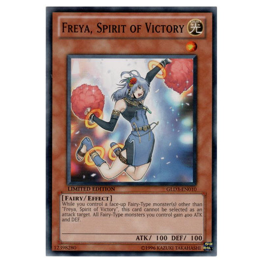 Yu-Gi-Oh! - Gold Series 3 - Freya, Spirit of Victory (Common) GLD3-EN010