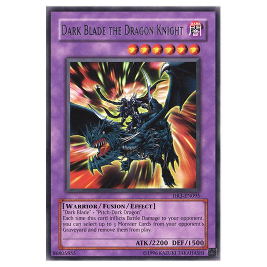 Yu-Gi-Oh! - Dark Revelation Volume 3 - Dark Blade the Dragon Knight (Rare) DR3-EN095