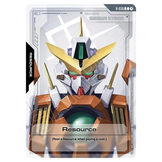 Gundam Card Game - GD-04: Phantom Aria - Resource (C) - R-036