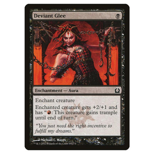 Magic The Gathering - Return To Ravnica - Deviant Glee - 65/274