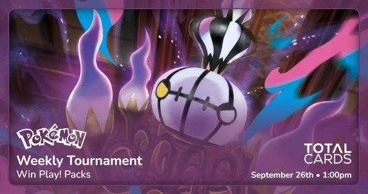 Pokémon - Weekly Tournament - Saturday 1pm (26/09/26)