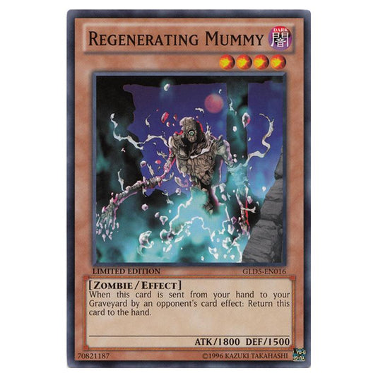 Yu-Gi-Oh! - Gold Series - Haunted Mine - Regenerating Mummy (Common) GLD5-EN016