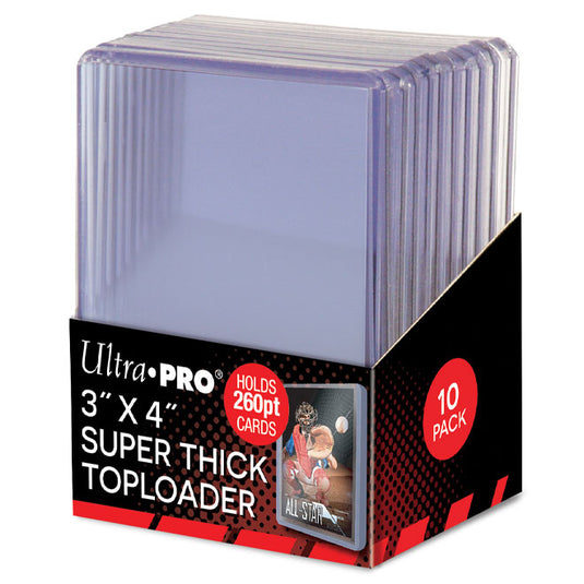 Ultra Pro - 3" X 4" Super Thick 260PT Toploader