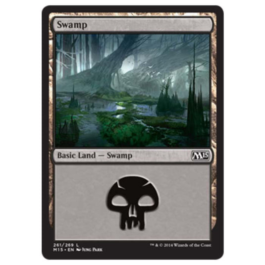 Magic the Gathering - M15 Core Set - Swamp - 261/269