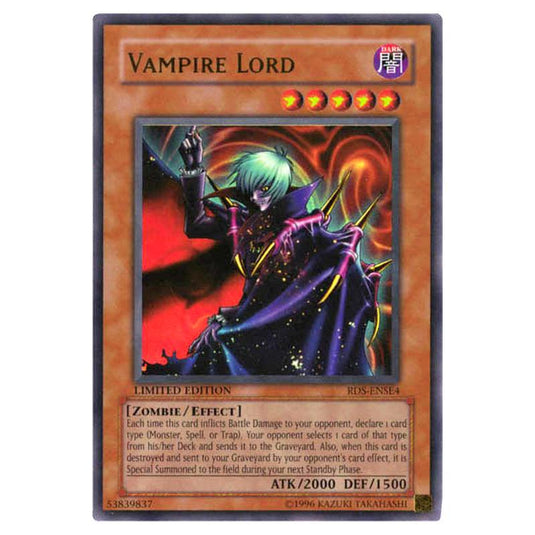 Yu-Gi-Oh! - Rise of Destiny - Special Edition - Vampire Lord (Ultra Rare) RDS-ENSE4