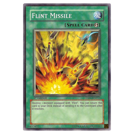 Yu-Gi-Oh! - Tactical Evolution - Flint Missile (Common) TAEV-EN055