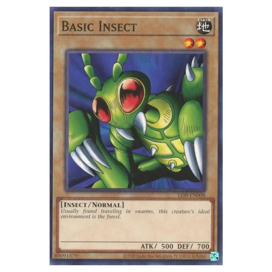 Yu-Gi-Oh! - Legend of Blue Eyes White Dragon (25th Anniversary Edition) - Basic Insect (Common) - LOB25-EN008