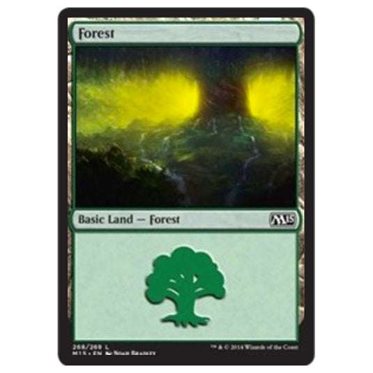 Magic the Gathering - M15 Core Set - Forest - 268/269