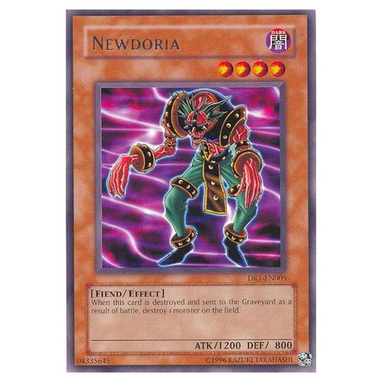 Yu-Gi-Oh! - Dark Revelation Volume 1 - Newdoria (Rare) DR1-EN005