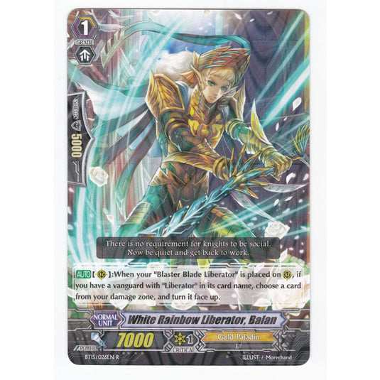 CFV - Infinite Rebirth - White Rainbow Liberator Balan - 26/102