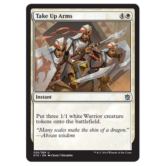 Magic the Gathering - Khans Of Tarkir - Take Up Arms - 26/269