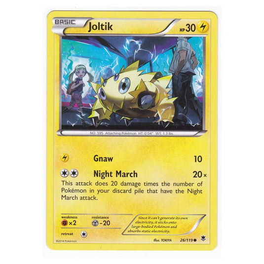 Pokemon - XY Phantom Forces - Joltik - 26/119