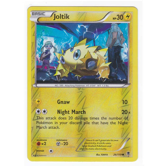 Pokemon - XY Phantom Forces - (Reverse Holo) - Joltik - 26/119