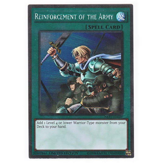 Yu-Gi-Oh! - Noble Knights of the Round Table - Reinforcement of the Army - NKRT-EN026