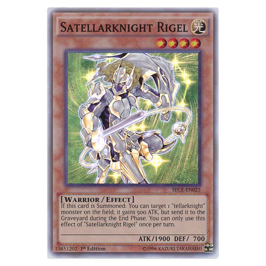 Yu-Gi-Oh! - Secrets of Eternity - Satellarknight Rigel - 25/99