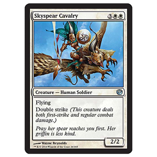 Magic the Gathering - Journey into Nyx - Skyspear Cavalry - 26/165