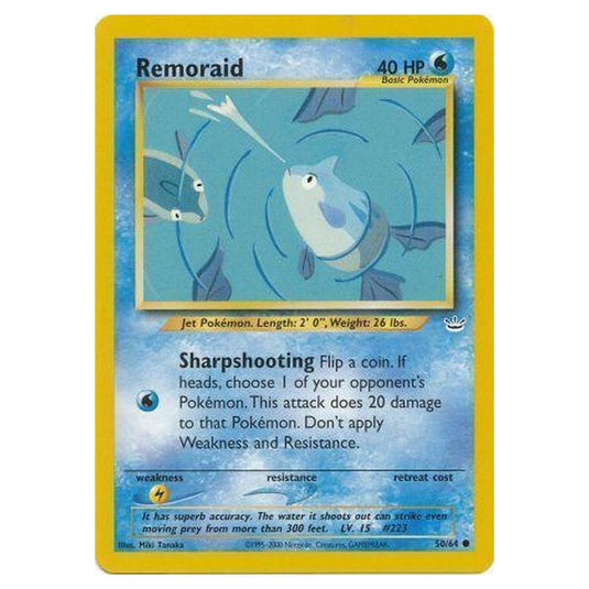 Pokemon - Neo Revelation - Remoraid - 50/64/64