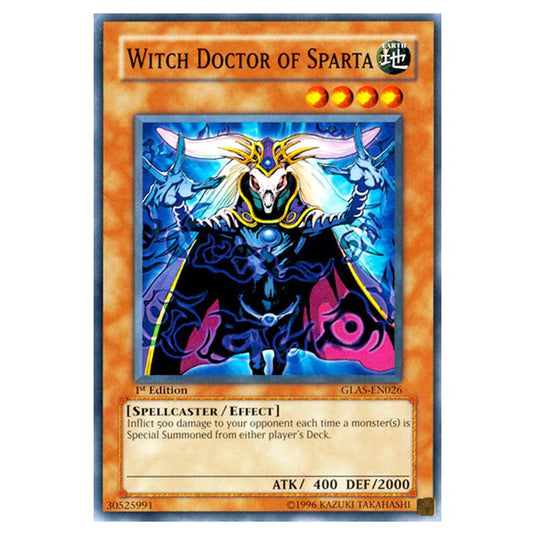 Yu-Gi-Oh! - Gladiator\'s Assault - Witch Doctor of Sparta (Common) GLAS-EN026
