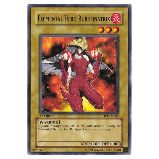 Yu-Gi-Oh! - Duelist Pack - Jaden Yuki - Elemental HERO Burstinatrix (Common) DP1-EN002
