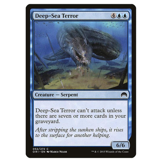 Magic The Gathering - Magic Origins - Deep-sea Terror - 52/272 (Foil)