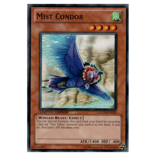Yu-Gi-Oh! - Gold Series 3 - Mist Condor (Common) GLD3-EN032