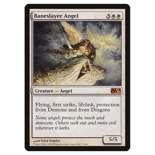 Magic the Gathering - Magic 2011 - Baneslayer Angel - 7/249