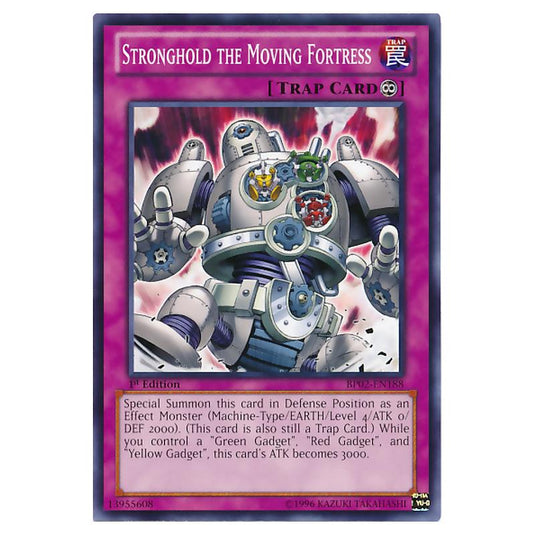 Yu-Gi-Oh! - Battle Pack 2 - War of the Giants - Stronghold the Moving Fortress (Common) BP02-EN188