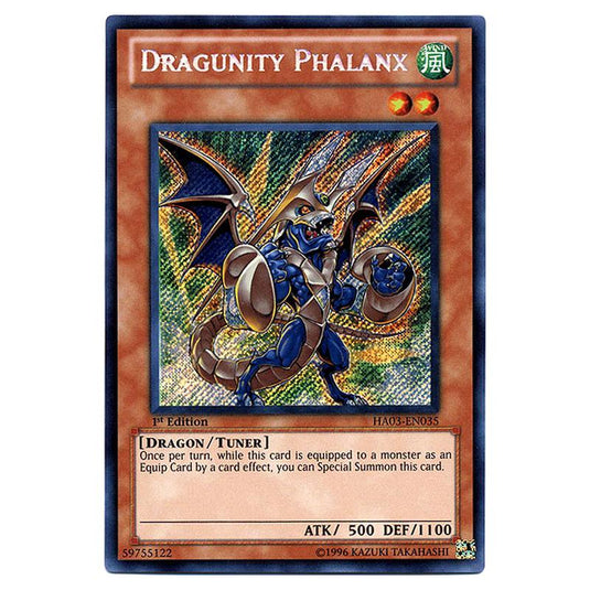 Yu-Gi-Oh! - Hidden Arsenal 3 - Dragunity Phalanx (Secret Rare) HA03-EN035