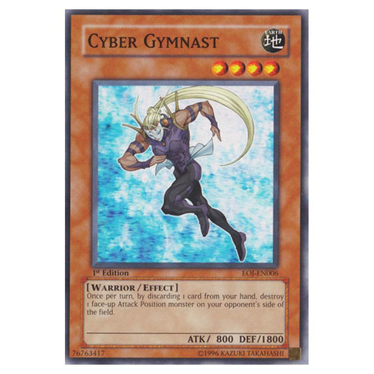 Yu-Gi-Oh! - Enemy of Justice - Cyber Gymnast (Common) EOJ-EN006