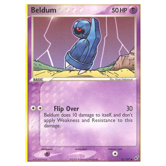 Pokemon - EX Deoxys - Beldum - 055/107