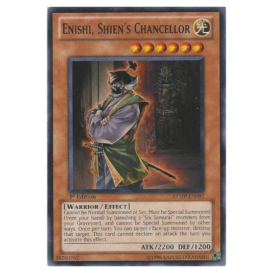 Yu-Gi-Oh! - Ra Yellow Mega Pack - Enishi, Shien\\'s Chancellor (Common) RYMP-EN097