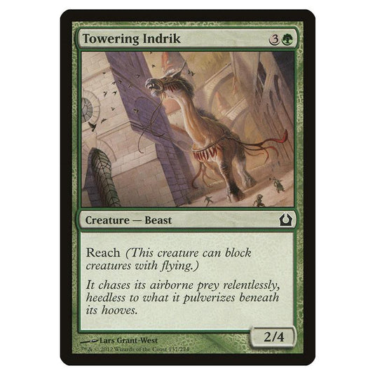 Magic The Gathering - Return To Ravnica - Towering Indrik - 137/274 (Foil)