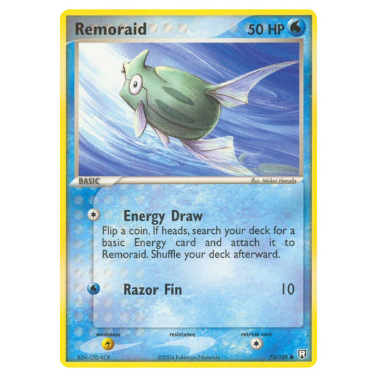 Pokemon - EX Team Rocket Returns - Remoraid - 073/109