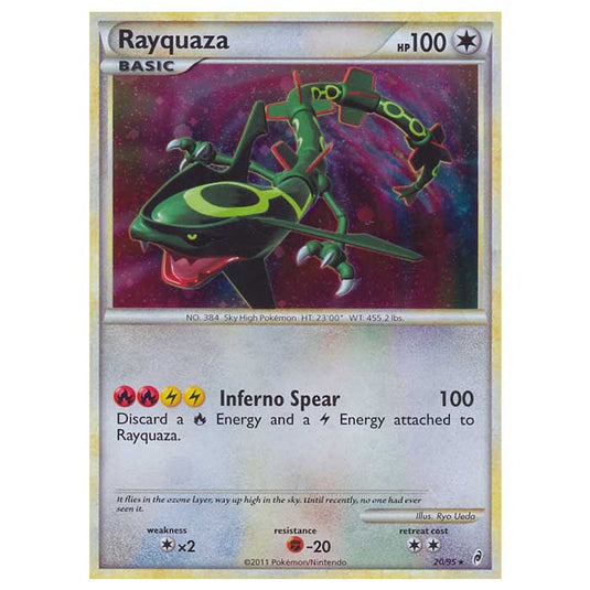 Pokemon - Call of Legends - Rayquaza 20/95