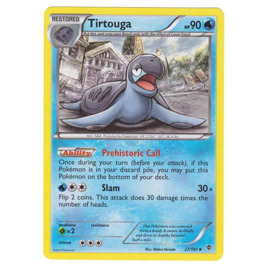 Pokemon - Black & White - Plasma Blast - Tirtouga - 27/101