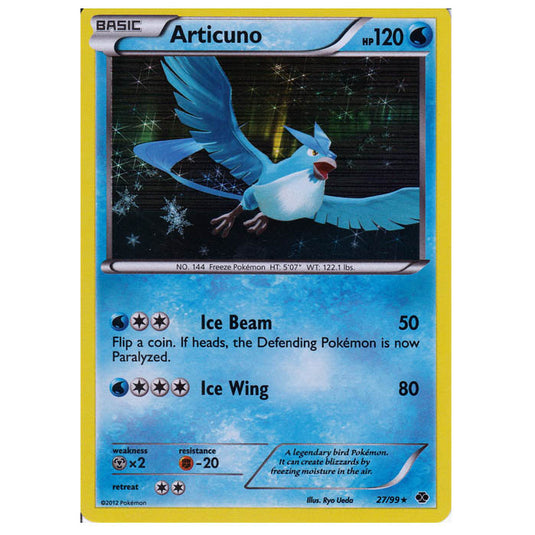 Pokemon - Black & White - Next Destinies - Articuno 27/99