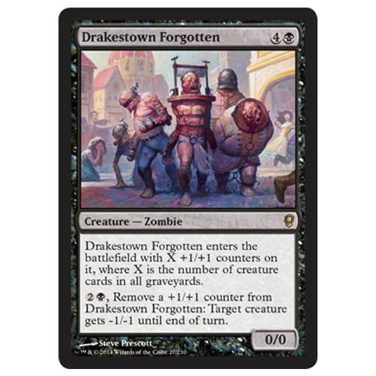 Magic the Gathering - Conspiracy - Drakestown Forgotten - 27/210