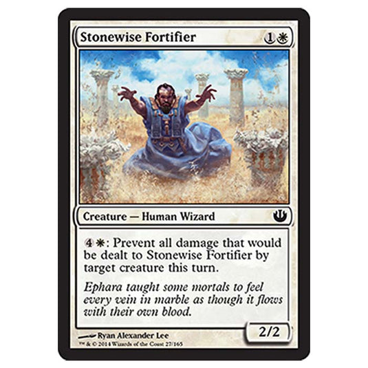 Magic the Gathering - Journey into Nyx - Stonewise Fortifier - 27/165