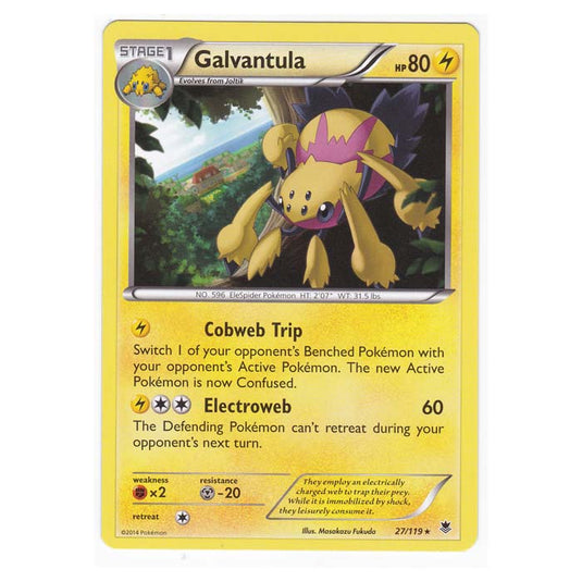 Pokemon - XY Phantom Forces - Galvantula - 27/119