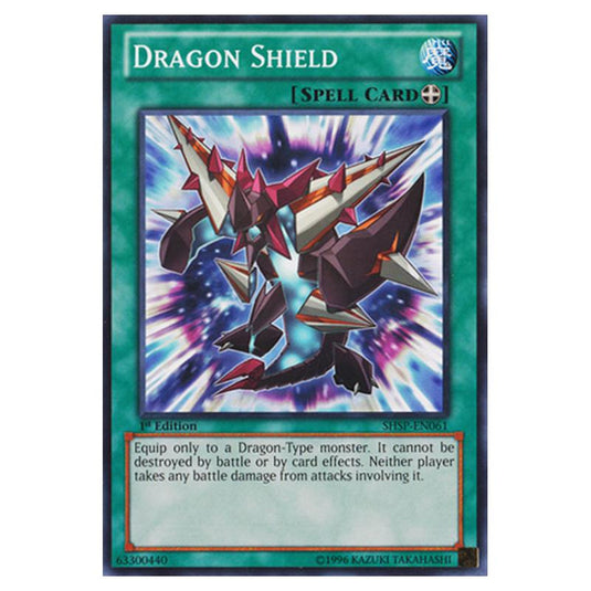 Yu-Gi-Oh! - Shadow Specters - Dragon Shield (Common) SHSP-EN061