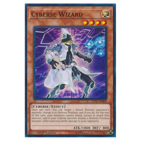 Yu-Gi-Oh! - Structure Deck - Cyberse Link - Cyberse Wizard (Common) SDCL-EN009