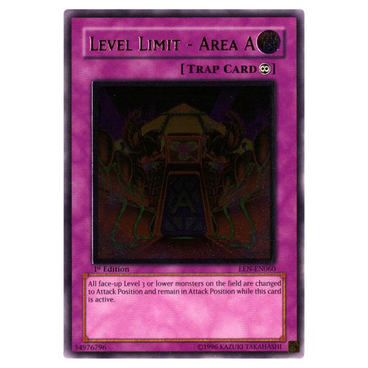 Yu-Gi-Oh! - Elemental Energy - Level Limit - Area A (Ultimate Rare) EEN-EN060