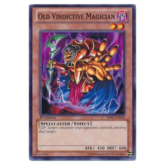Yu-Gi-Oh! - Battle Pack - Epic Dawn - Old Vindictive Magician (Common) BP01-EN060