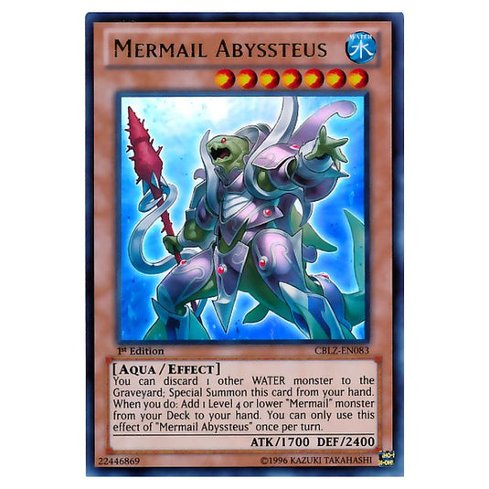 Yu-Gi-Oh! - Cosmo Blazer - Mermail Abyssteus (Ultra Rare) CBLZ-EN083